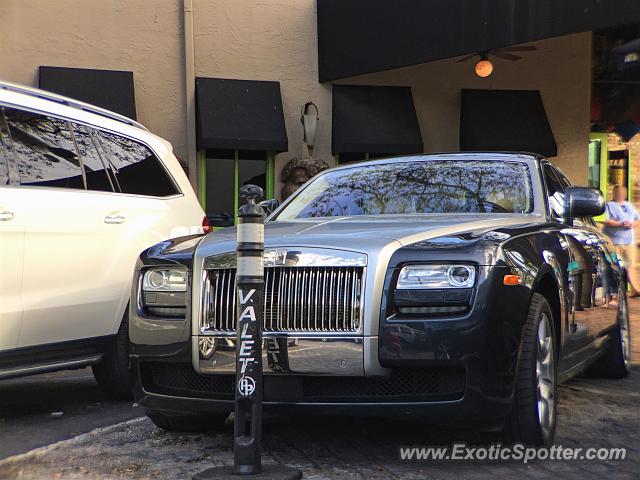 Rolls-Royce Ghost spotted in Fort Lauderdale, Florida