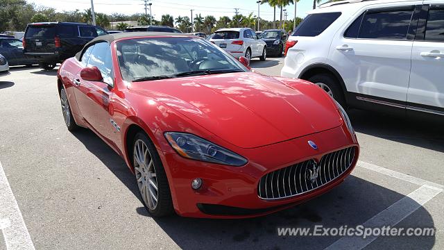 Maserati GranCabrio spotted in Bonita Springs, Florida