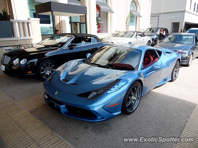 Ferrari 458 Italia spotted in Beverly Hills, California