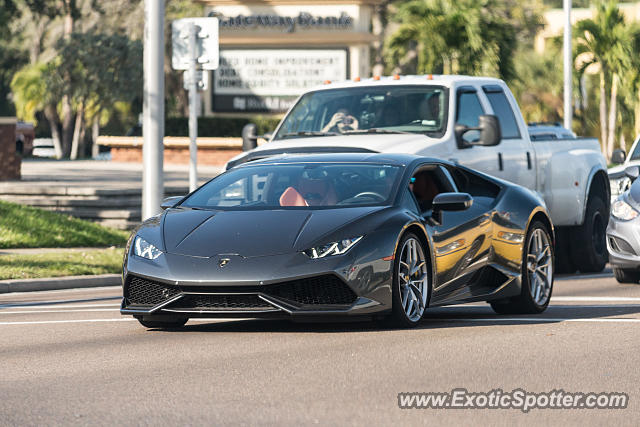 Lamborghini Huracan spotted in Sarasota, Florida