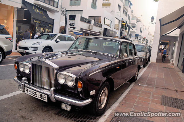 Rolls-Royce Silver Shadow spotted in Puerto Banus, Spain