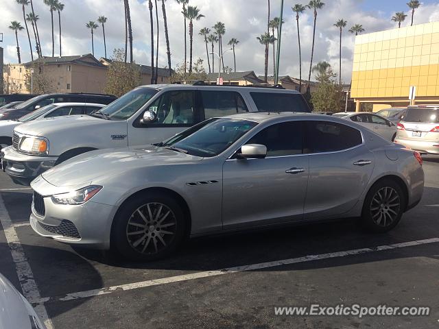 Maserati Ghibli spotted in Temple City, California