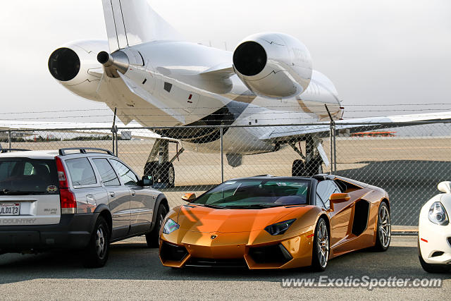 Lamborghini Aventador spotted in Monterey, California