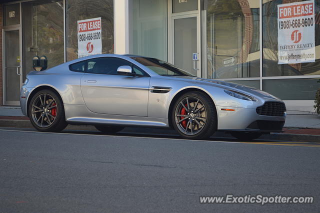 Aston Martin Vantage spotted in Millburn, New Jersey