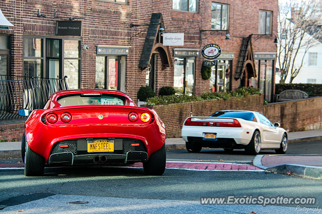 Lotus Elise spotted in Greenwich, Connecticut