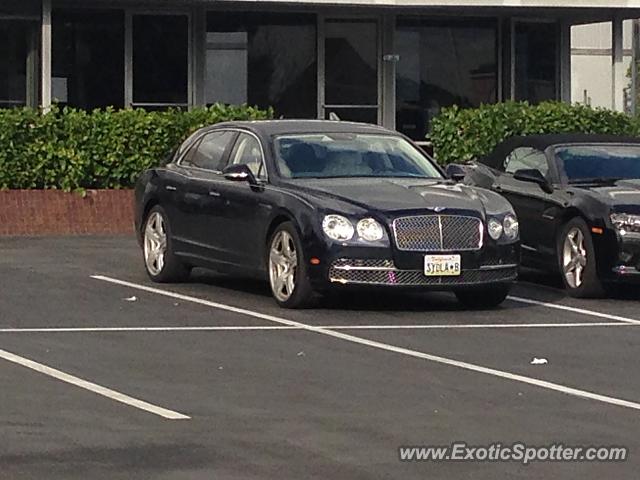 Bentley Flying Spur spotted in Pasadena, California