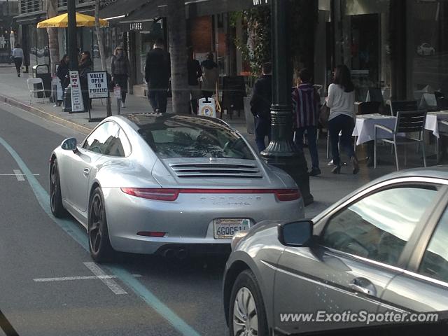Porsche 911 spotted in Pasadena, California