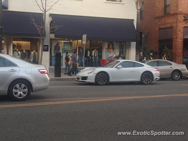 Porsche 911 spotted in Pasadena, California