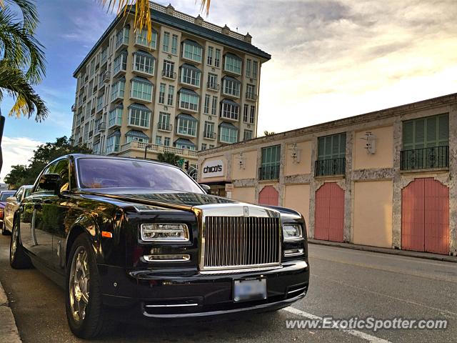Rolls-Royce Phantom spotted in Fort Lauderdale, Florida