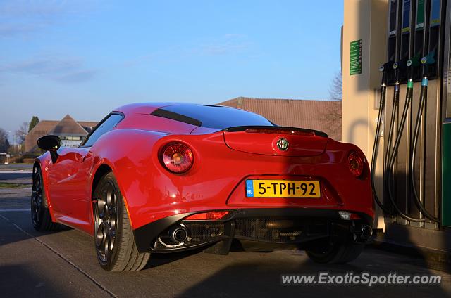 Alfa Romeo 4C spotted in Hengelo (GLD), Netherlands