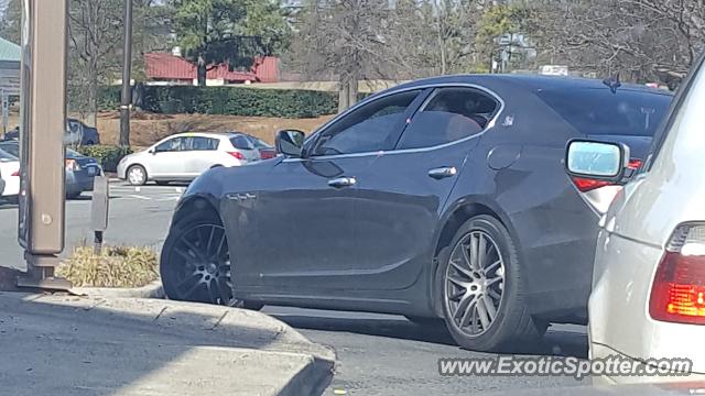 Maserati Ghibli spotted in Charlotte, North Carolina