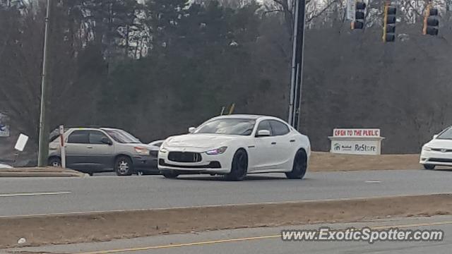 Maserati Ghibli spotted in Charlotte, North Carolina