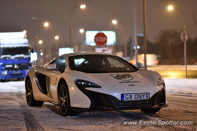 Mclaren 650S spotted in Warsaw, Poland
