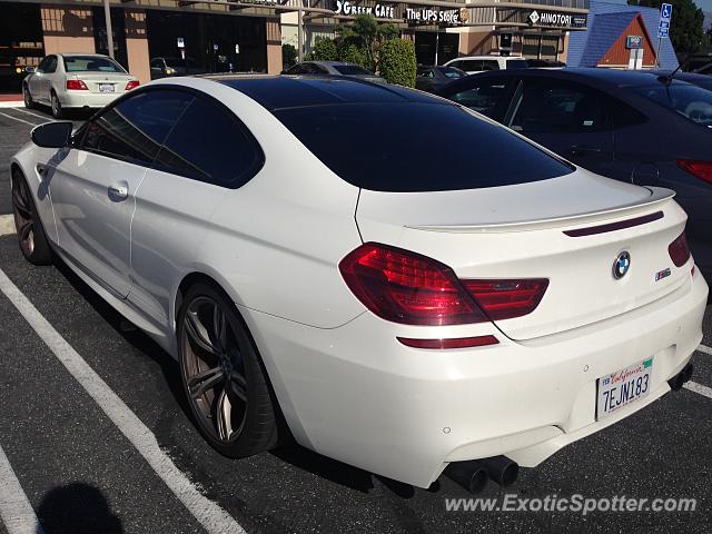 BMW M6 spotted in Arcadia, California
