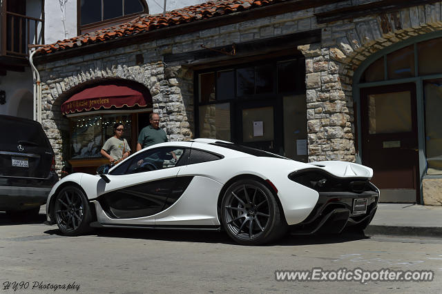 Mclaren P1 spotted in Carmel, California