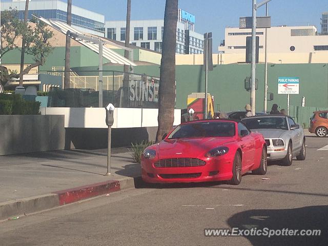 Aston Martin DB9 spotted in Hollywood, California