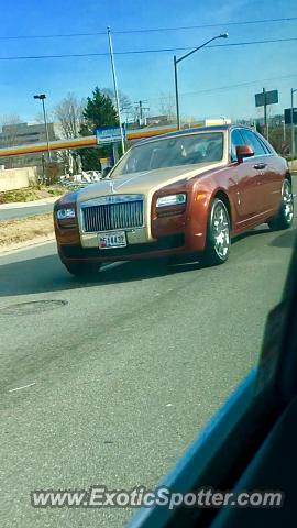 Rolls-Royce Wraith spotted in Tysons Corner, Virginia