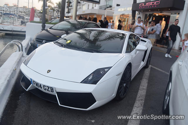 Lamborghini Gallardo spotted in Puerto Banus, Spain