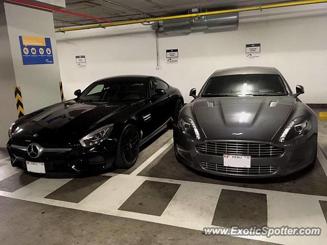 Aston Martin Rapide spotted in Lima, Peru