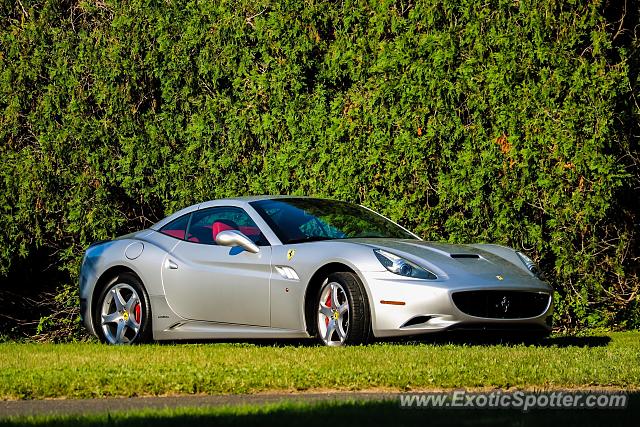 Ferrari California spotted in Deal, New Jersey