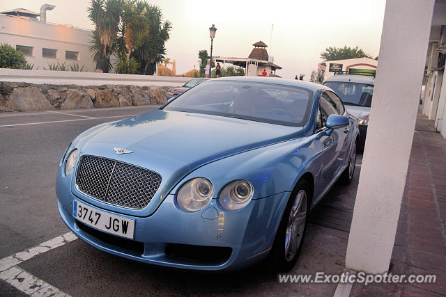 Bentley Continental spotted in Puerto Banus, Spain