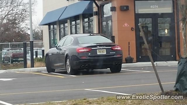 Maserati Quattroporte spotted in Howell, New Jersey
