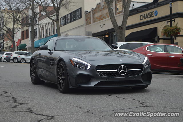 Mercedes AMG GT spotted in Greenwich, Connecticut