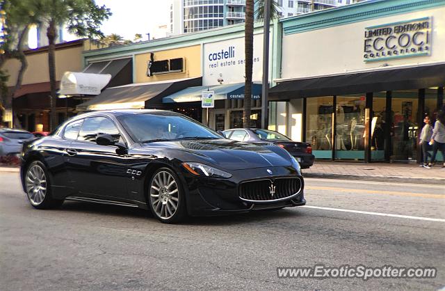 Maserati GranTurismo spotted in Fort Lauderdale, Florida