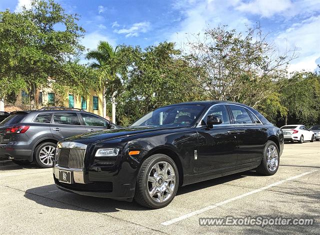 Rolls-Royce Ghost spotted in Jupiter, Florida