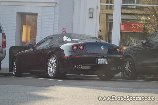 Ferrari 612 spotted in Greenwich, Connecticut