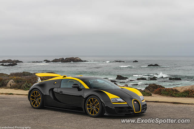 Bugatti Veyron spotted in Carmel, California