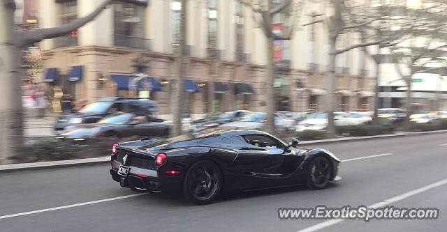 Ferrari LaFerrari spotted in Beverly Hills, California