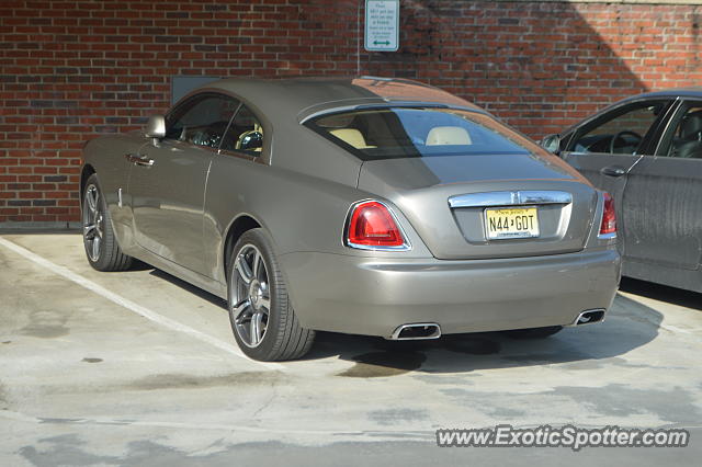 Rolls-Royce Wraith spotted in Greenwich, Connecticut