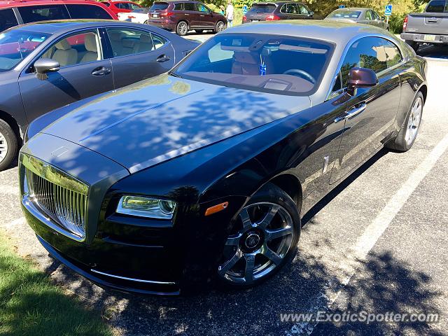 Rolls-Royce Wraith spotted in Omaha, Nebraska