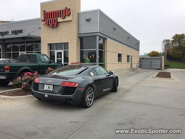 Audi R8 spotted in Omaha, Nebraska