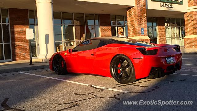 Ferrari 458 Italia spotted in Omaha, Nebraska