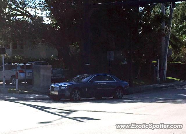 Rolls-Royce Ghost spotted in Stuart, Florida