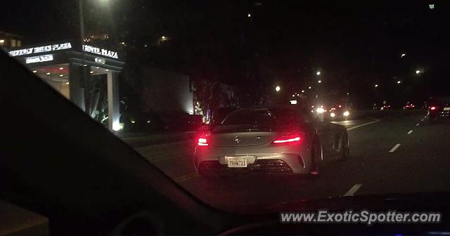 Mercedes SLS AMG spotted in Westwood, California
