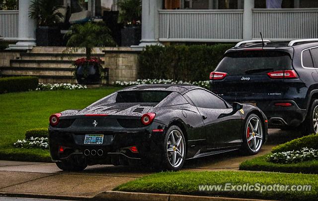 Ferrari 458 Italia spotted in Deal, New Jersey