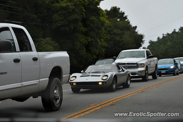 Lamborghini Miura spotted in Monterey, California