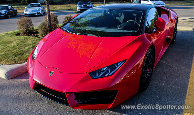 Lamborghini Huracan spotted in Calgary, Canada