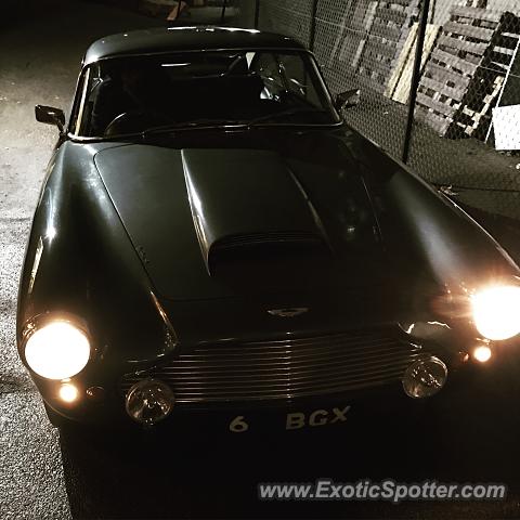 Aston Martin DB5 spotted in London, United Kingdom