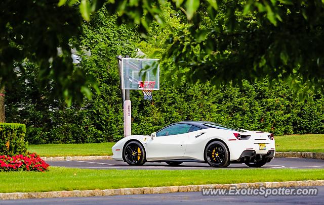 Ferrari 488 GTB spotted in Long Branch, New Jersey