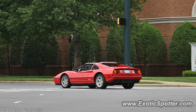 Ferrari 328 spotted in Charlotte, North Carolina