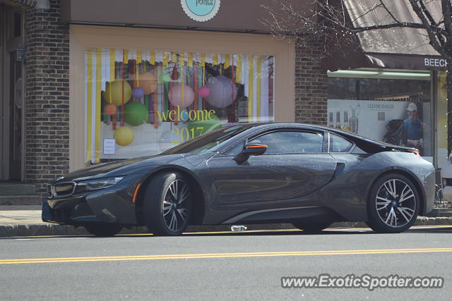 BMW I8 spotted in Summit, United States
