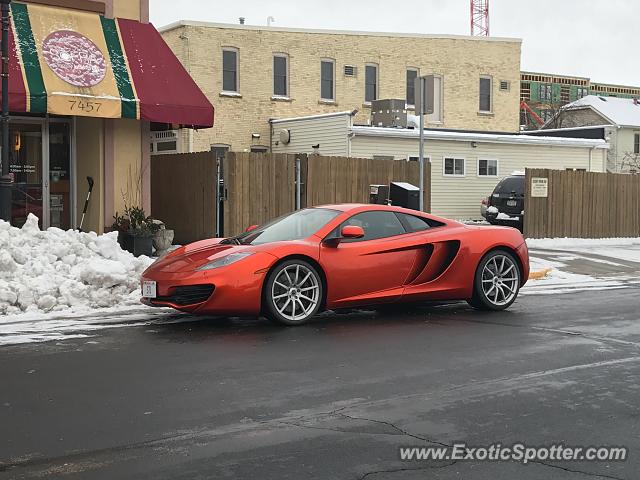Mclaren MP4-12C spotted in Middleton, Wisconsin