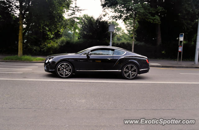 Bentley Continental spotted in Zurich, Switzerland