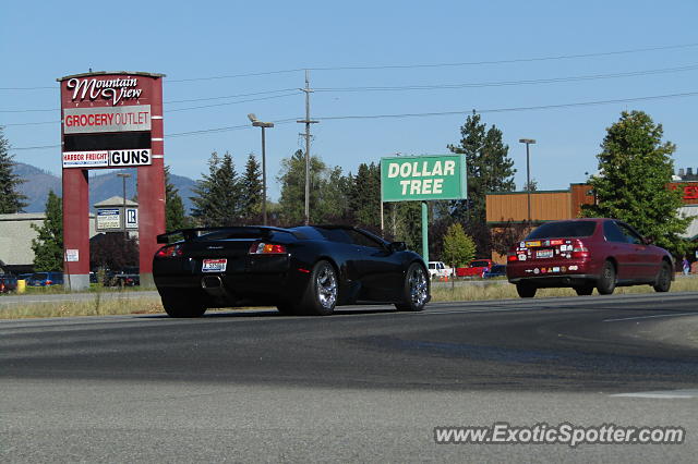 Lamborghini Murcielago spotted in CDA, Idaho