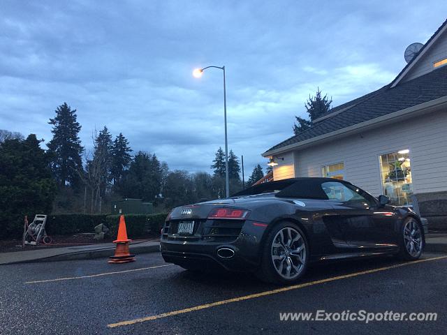 Audi R8 spotted in Oregon City, Oregon