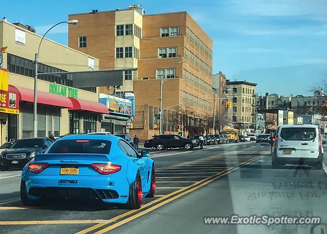 Maserati GranTurismo spotted in Bronx, New York